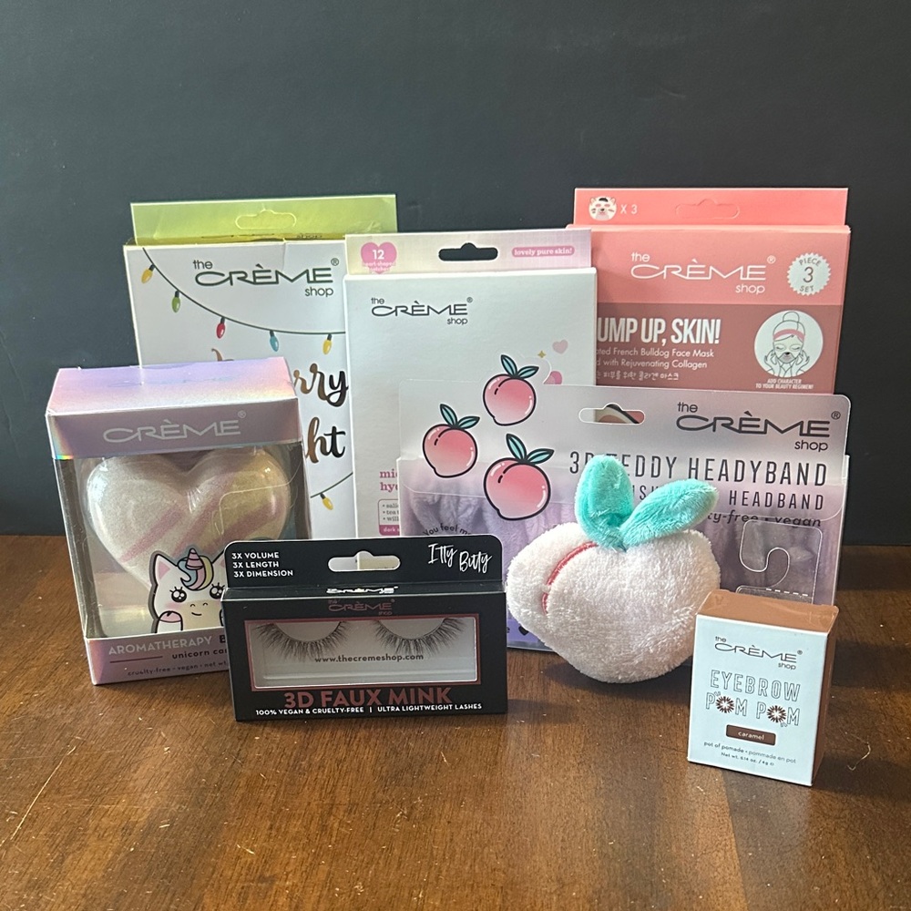 The Crème Shop Products - Pack of 7 products